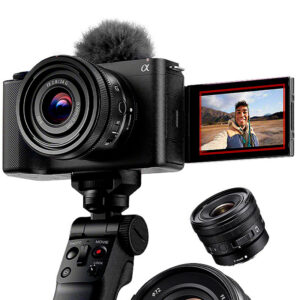 Sony Alpha ZV-E10 Cámara con lente intercambiable para videoblogs
