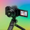 Sony Alpha ZV-E10 Cámara con lente intercambiable para videoblogs