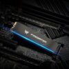 Disco Sólido 1TB Acer Predator GM7000, M.2, 7400MB/s, NVMe Gen4