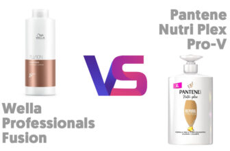 Champú Wella Professionals Fusion vs Pantene Nutri Plex Pro-V